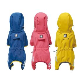 Small dog raincoat; body full surrounding; waterproof poncho pet clothes; with tow holes in the back Small dog raincoat; body full surrounding; waterproof poncho pet clothes; with tow holes in the back